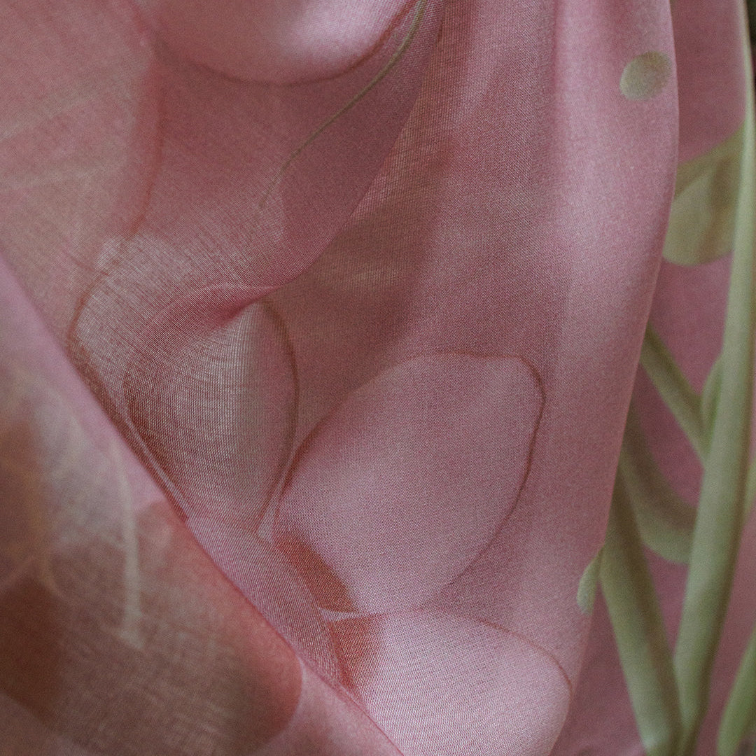 Paris Flower Scarf